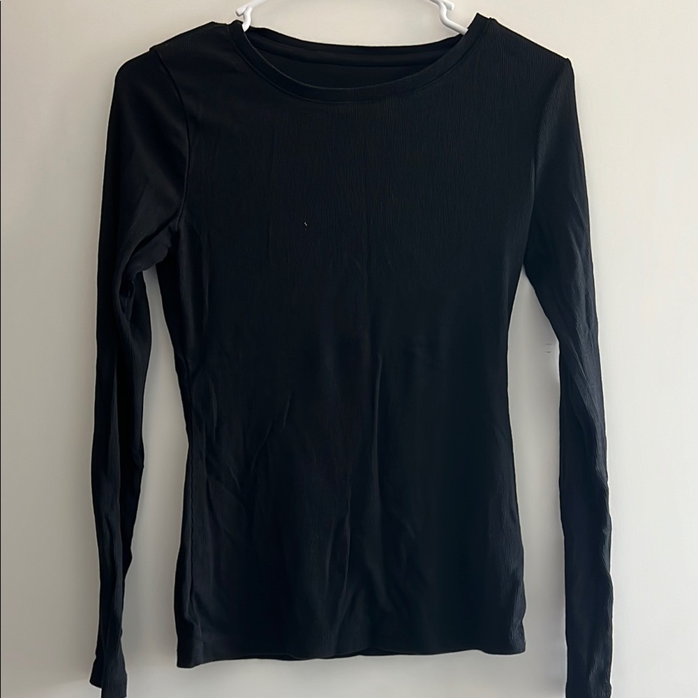 Black Long Sleeve Women's Top